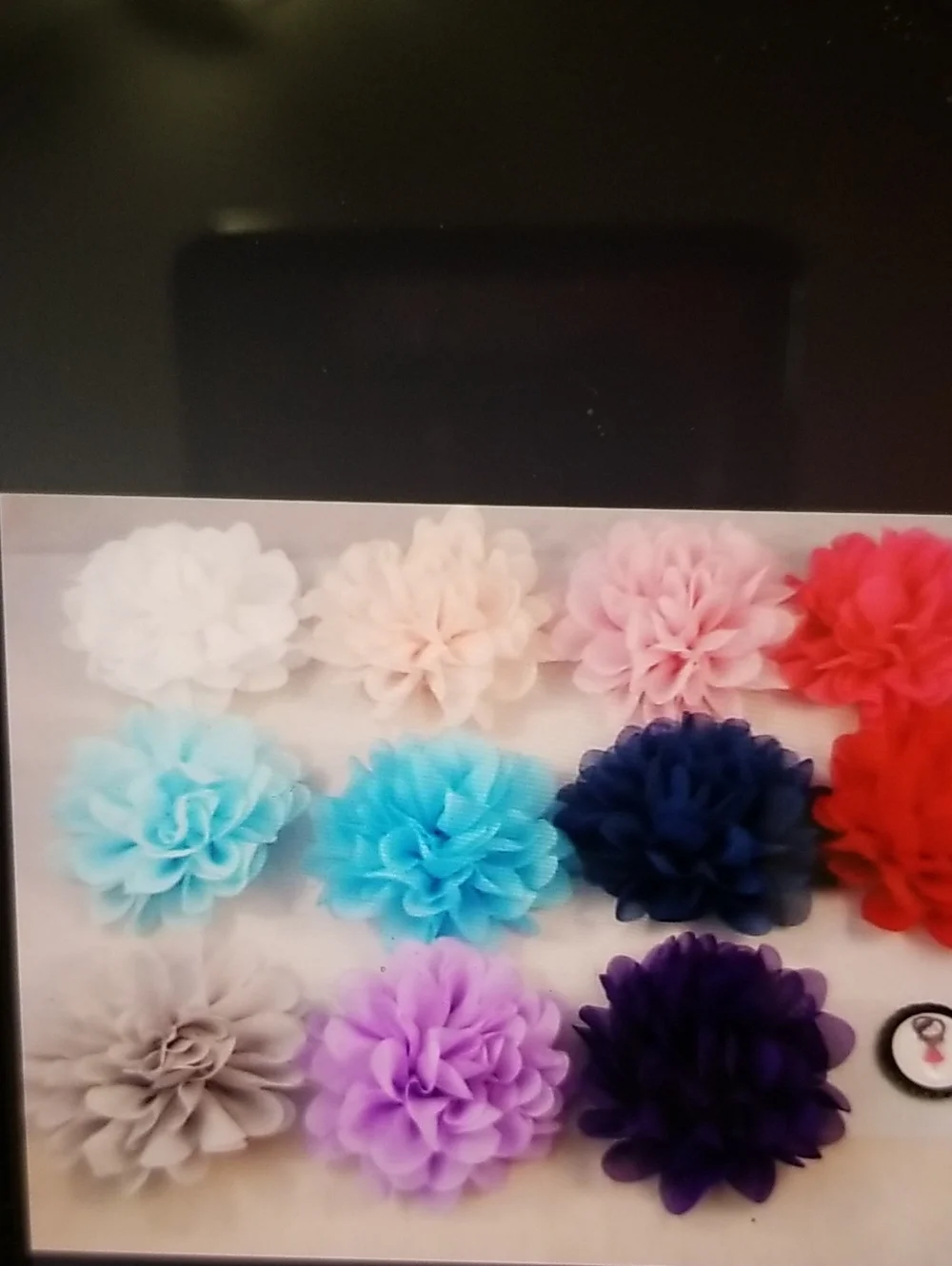 Bulk Flowers 4 Crafts, Clips Etc. Pearl Rhinestones.Requests Allowed. 60 Flowers